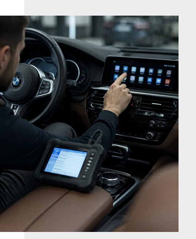 Установка приложений и мультимедиа сервисов BMW в Воскресенске