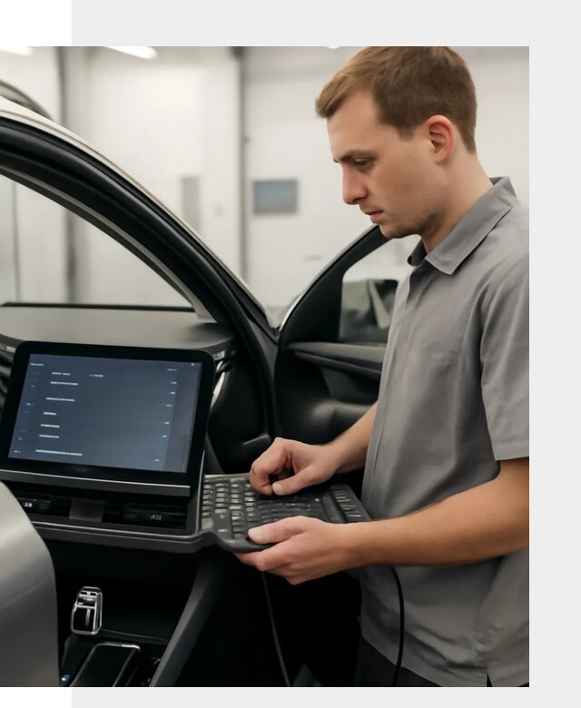 Русификация мультимедиа автомобилей Lynk Co в Воскресенске