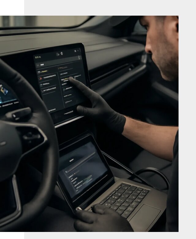 Русификация приборной панели Rising автомобиля в Воскресенске