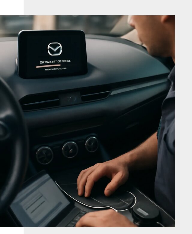 Установка приложений Mazda на мультимедийную систему в Воскресенске